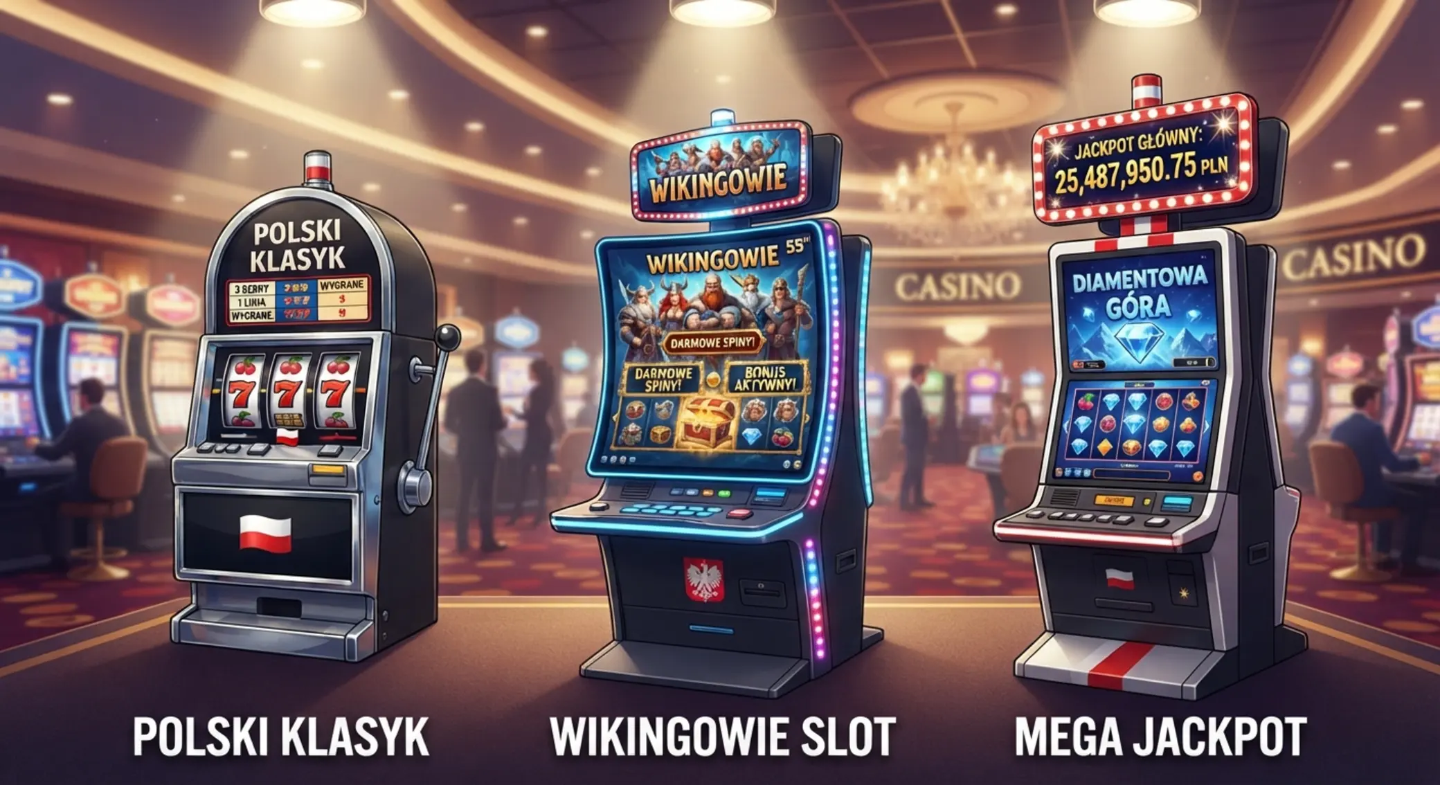 Różne typy slotów online: klasyczne, wideo i jackpot